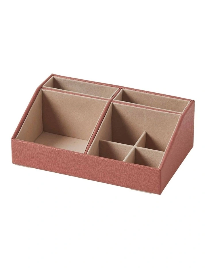 Aura Accessory/Cosmetic Holder in Rosewood