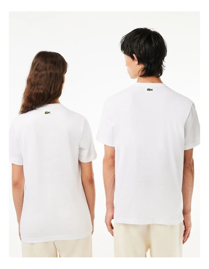 Core Graphics Heavy Jersey T-shirt in White