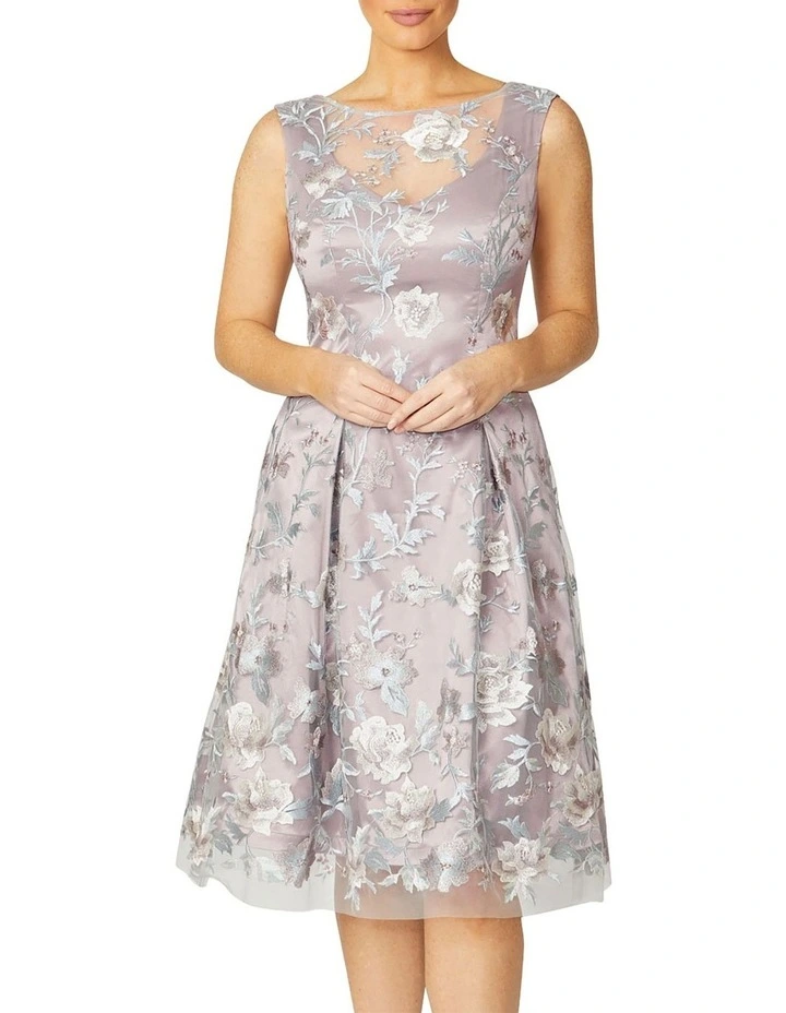 Ophelia Dress in Silver