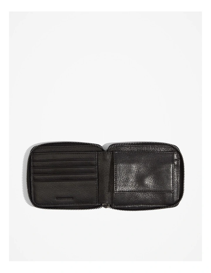 Zip-around Wallet in Black
