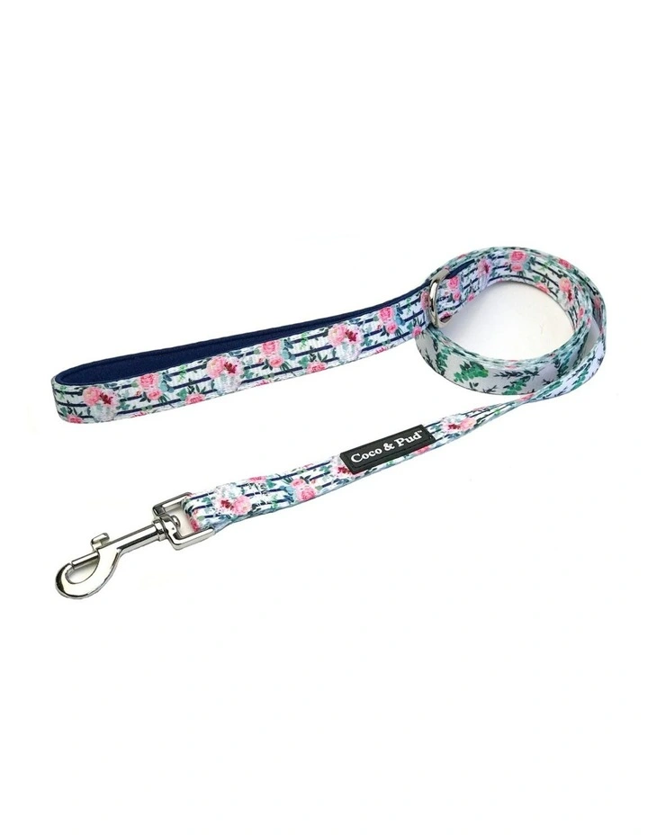 Floral Blooms Reversible Dog lead/ Leash
