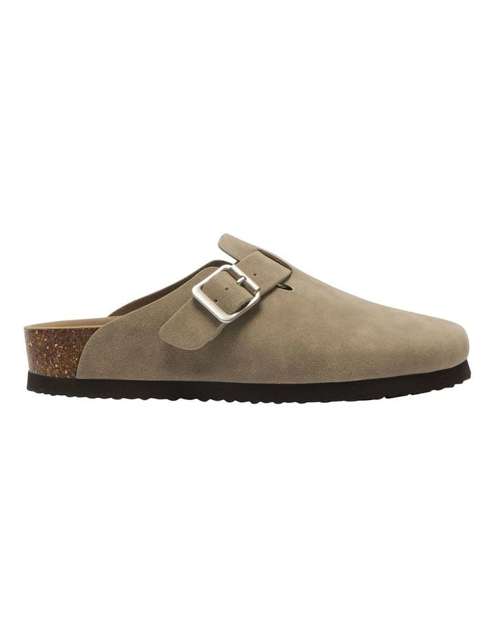 Charlie Flat Shoes in Taupe