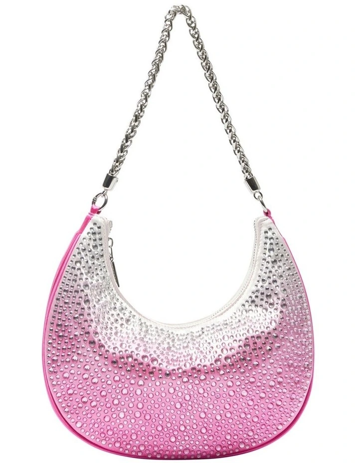 Allie Bag in Ultra Pink Ombre Crystal