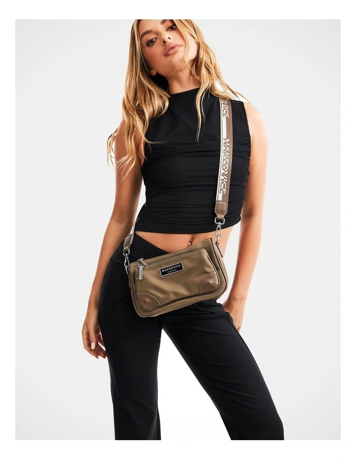 The Hunter Kia Cross Body Bag in Taupe