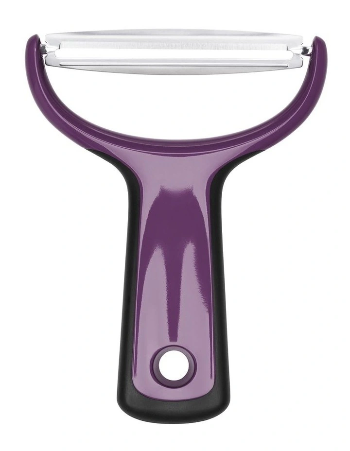 Large Vegetable Prep Peeler in Black/Purple
