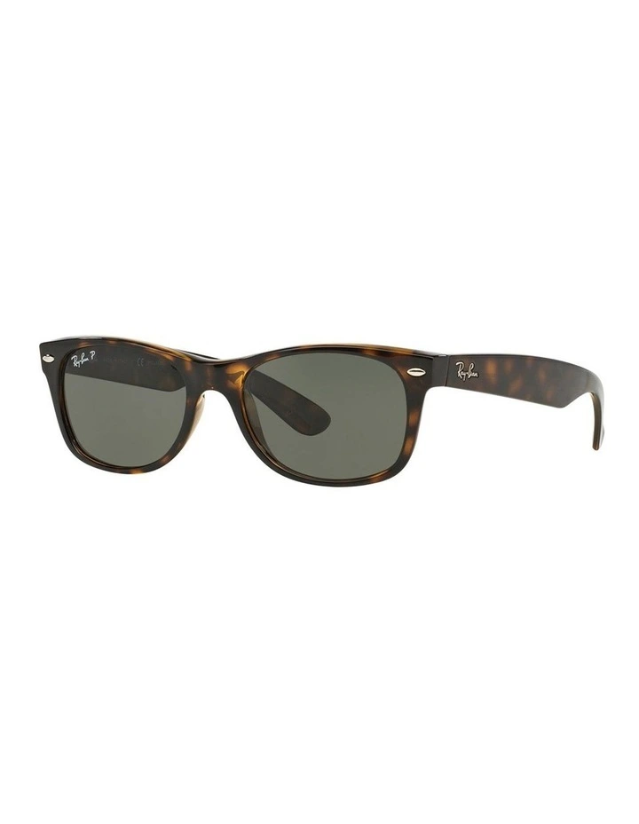 New Wayfarer Brown RB2132 Polarised Sunglasses