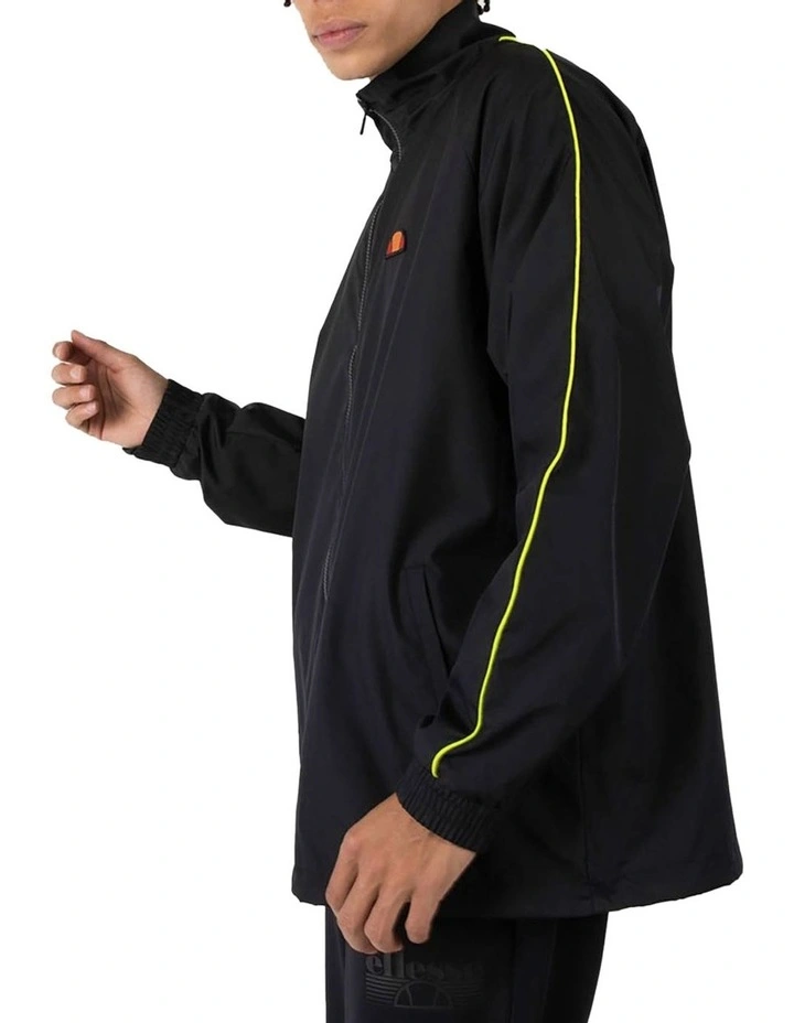 Vensaro Oversized Track Top in Black