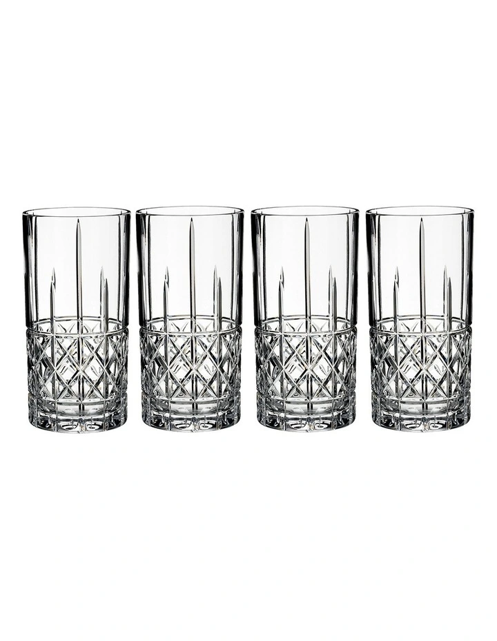 Brady 443ml Set of 4 Hi Ball