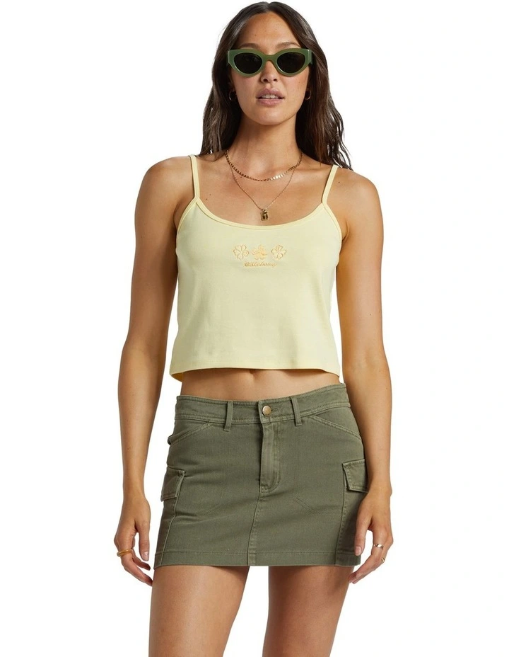 Hilary Cargo Skirt in Canteen