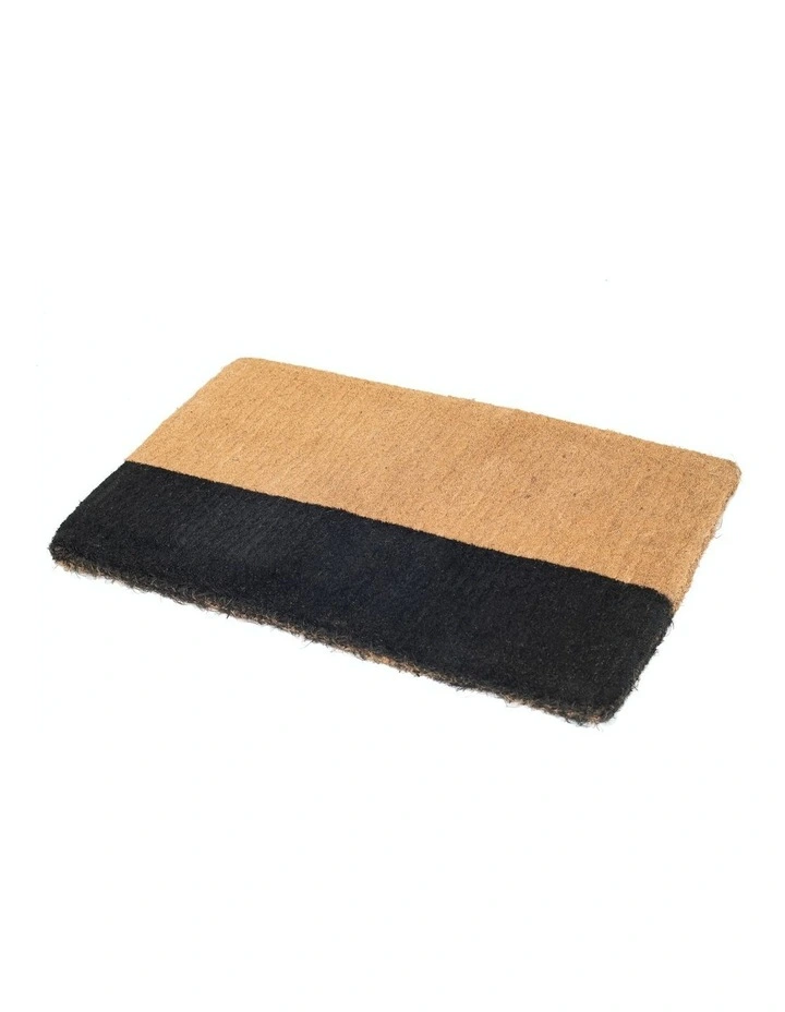 45x75 cm Black Belt Coir Doormat