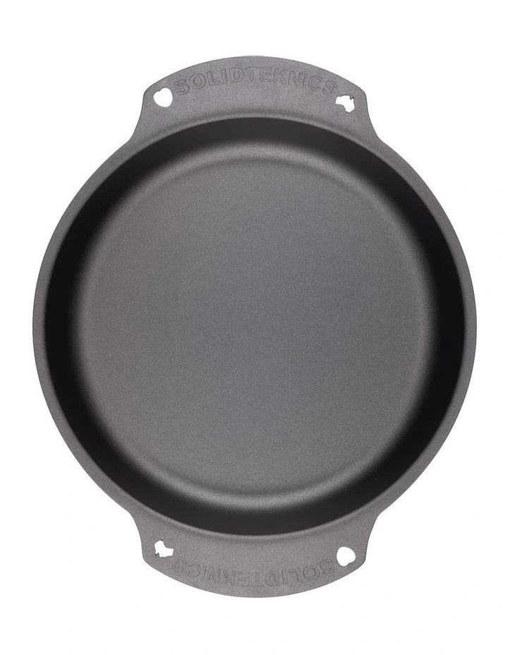 Quenched Lightning Pan Dual-Handle 28cm in Black