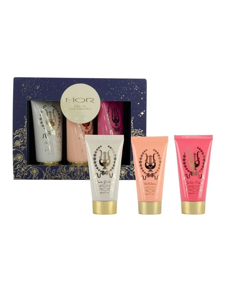 Dazzling Hand Cream Trio Set