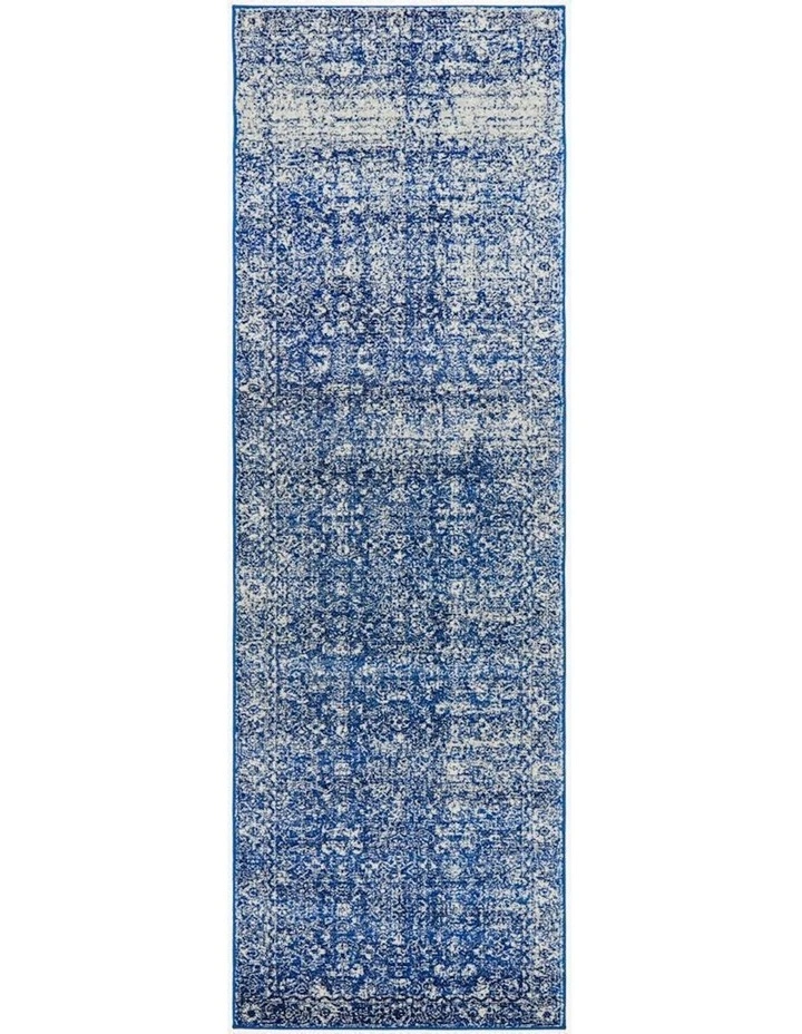 Evoke Oasis Transitional Rug in Navy