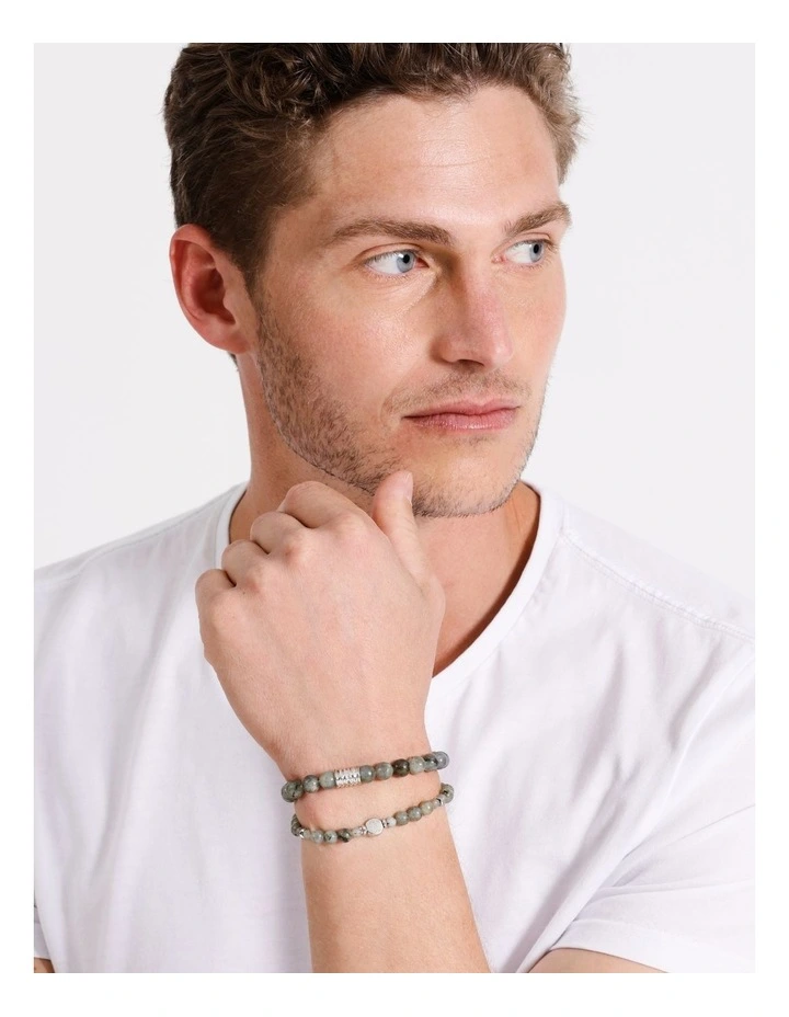 Semi Precious Bracelets in Green