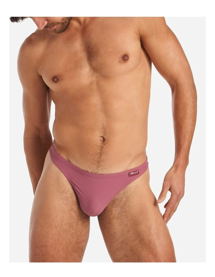 Eclipse Thong in Crushed Berry