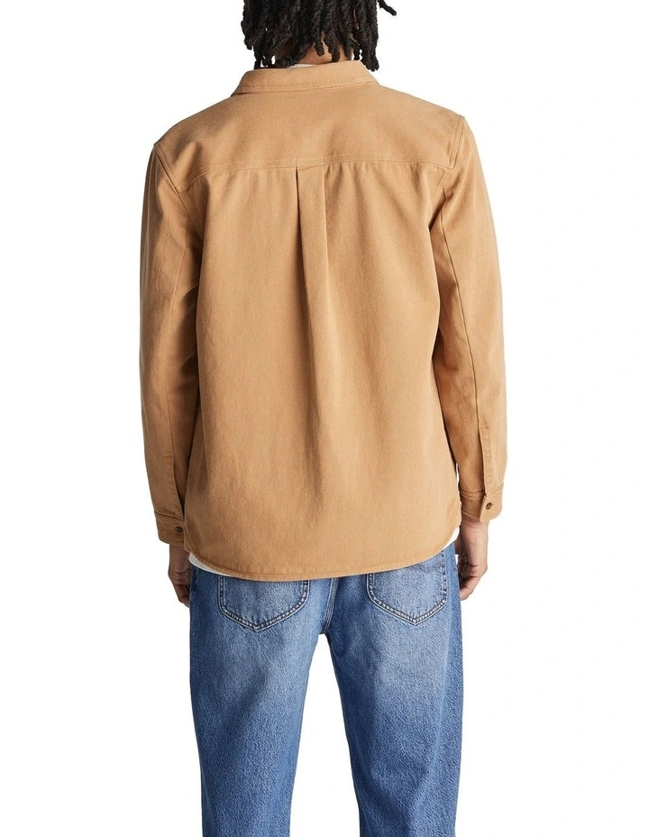 Lee Worker Shirt in Biscuit