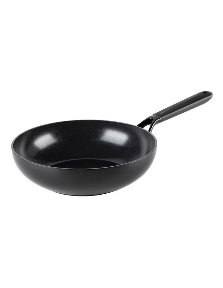 Smart Shape Open Wok 28cm/3.69L in Black
