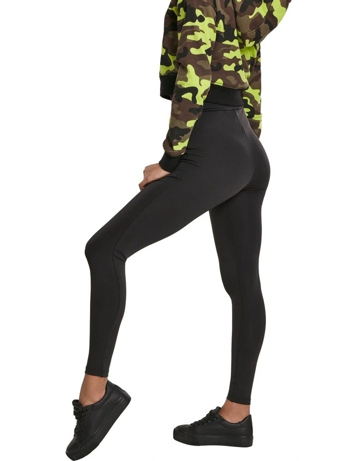 High Waist Active Leggings in Black