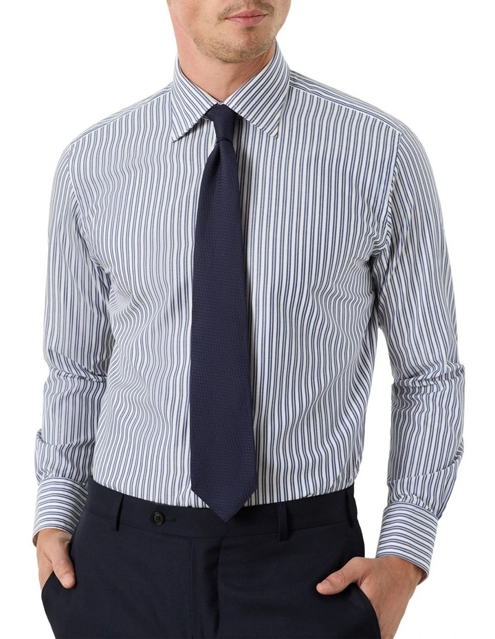 Donnolley Shirt in Navy Pink