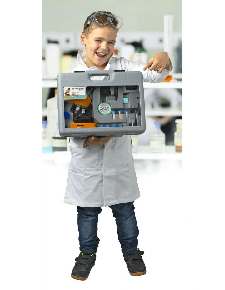 Microscope 40X-640X Magnification And Accessories Carry Case