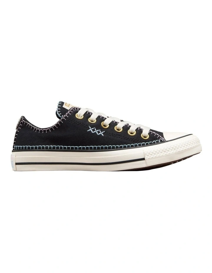 Chuck Taylor All Star Crafted Stitching Sneaker in Black