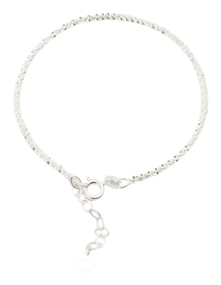 SS Blingbling Rope Bracelet in Silver