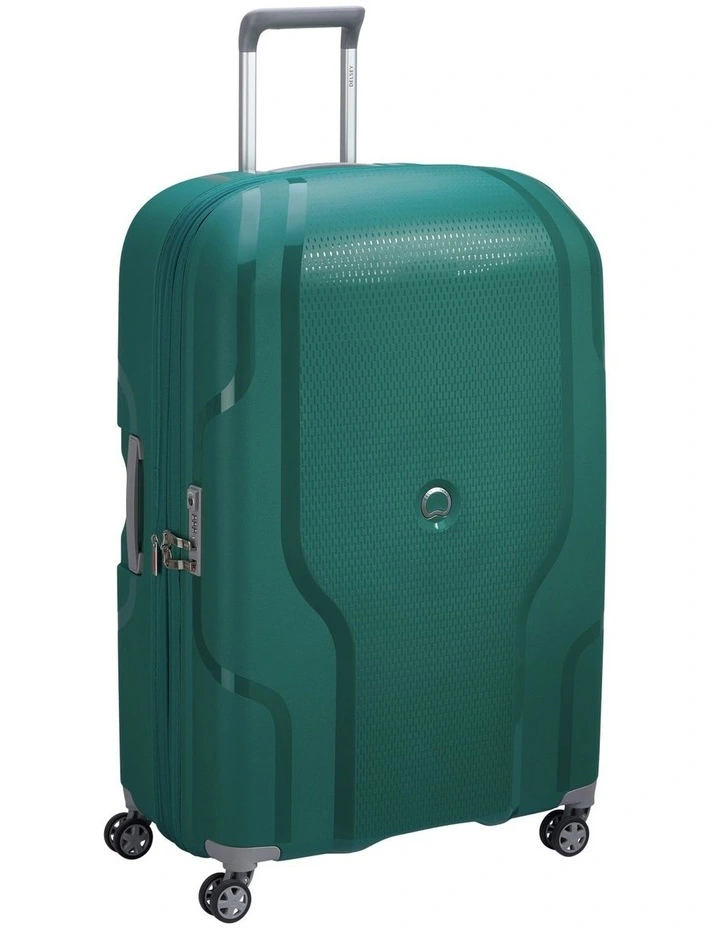 CLAVEL 82cm 4 Wheels Trolley Case in Evergreen