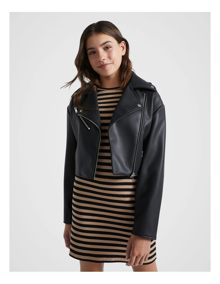 Biker Jacket in Black