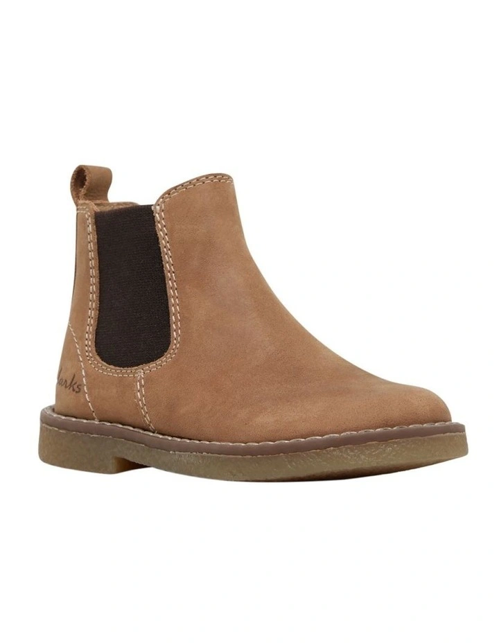Chelsea Ii Junior Boots in Tan