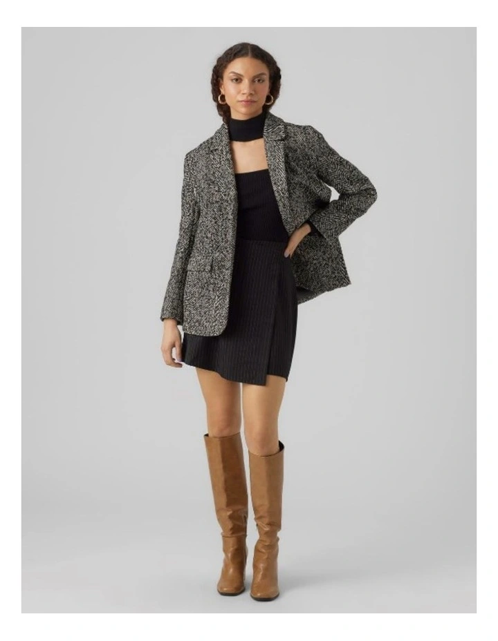 Gaida Blazer Jacket in Black