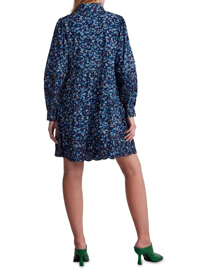 Ziggy Long Sleeve Shirt Dress Organic Cotton