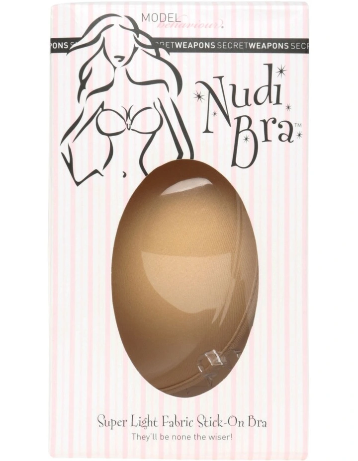 Nudi Fabric Stick On Bra in Natural