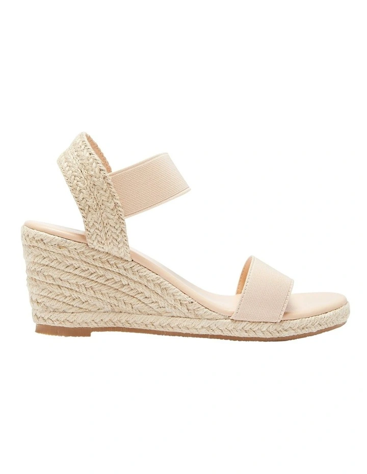 Summit Elastic Sandals In Natural