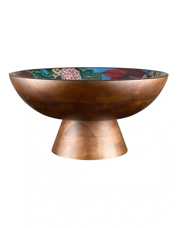 The Black Pen Reminisce Coupe Floral Bowl 16x7cm in Multi