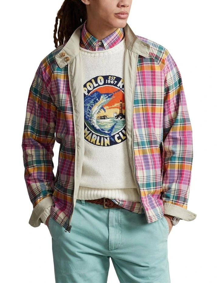 Reversible Madras-Twill Jacket in Assorted