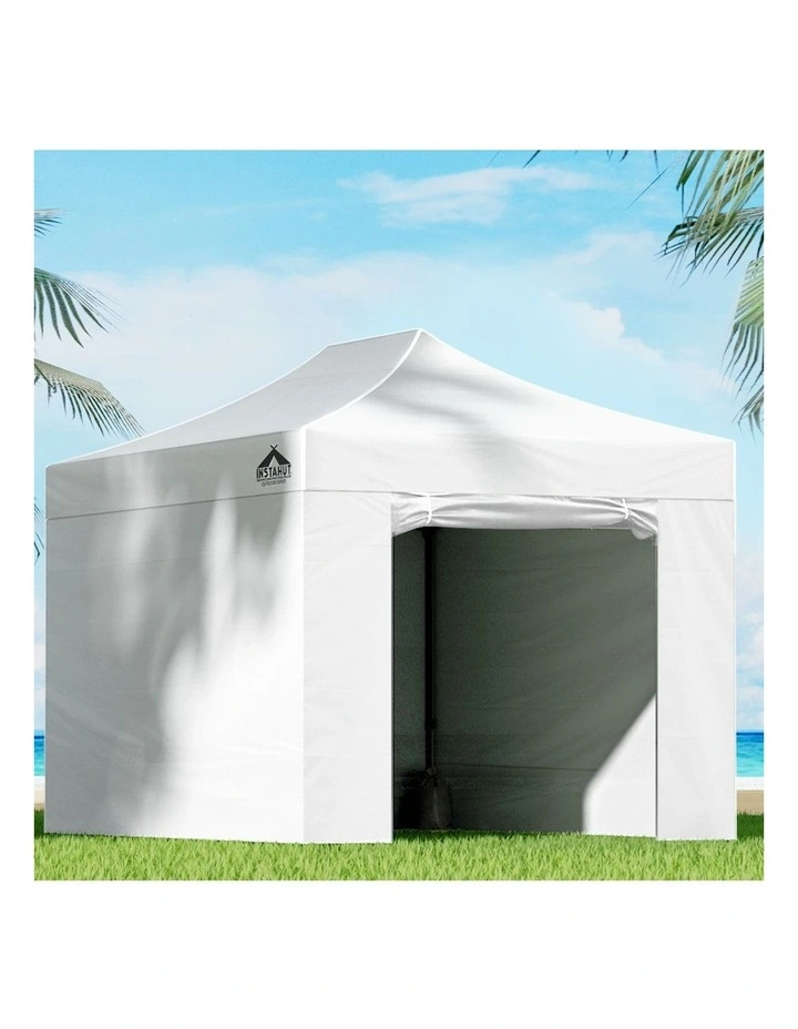 Pop Up Gazebo 3x4.5m in White