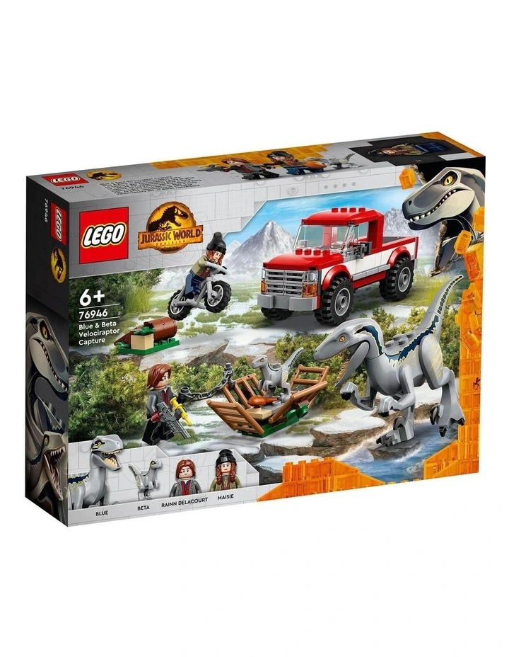 Jurassic World Blue & Beta Velociraptor Capture 76946