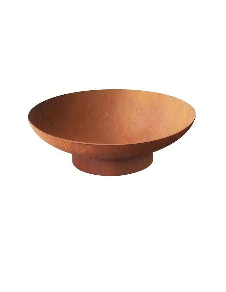 Outdoor Fire Pit 80cm in Rust