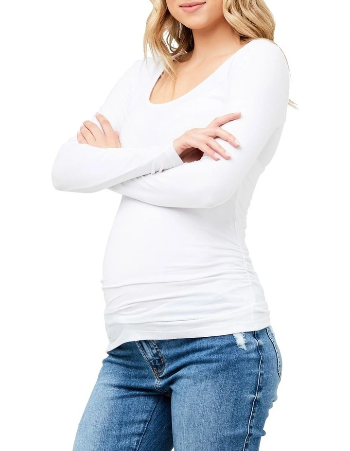 Organic Tube Top in White