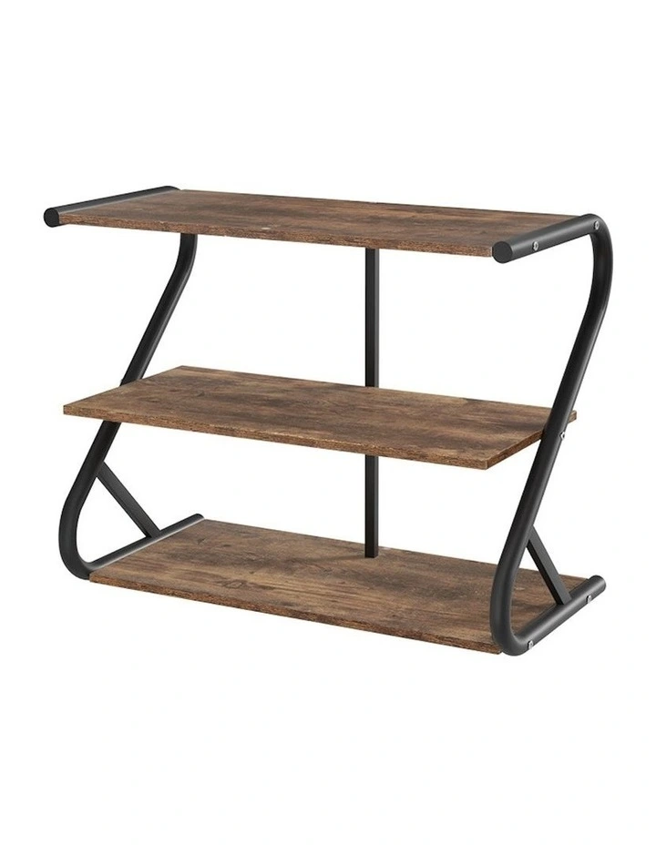 3 Tiers Shoe Storage Stand 65cm in Brown
