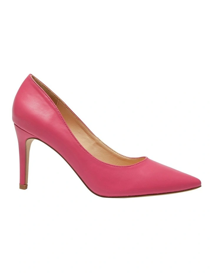 Wild Heeled Shoes in Pink Smooth