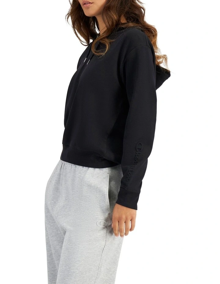 Rochester Tech Hoodie in Black
