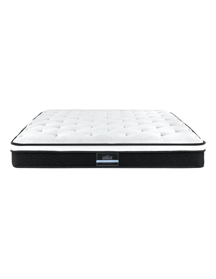 Euro Top Bonnell Spring Foam Queen Size Mattress 21cm in White