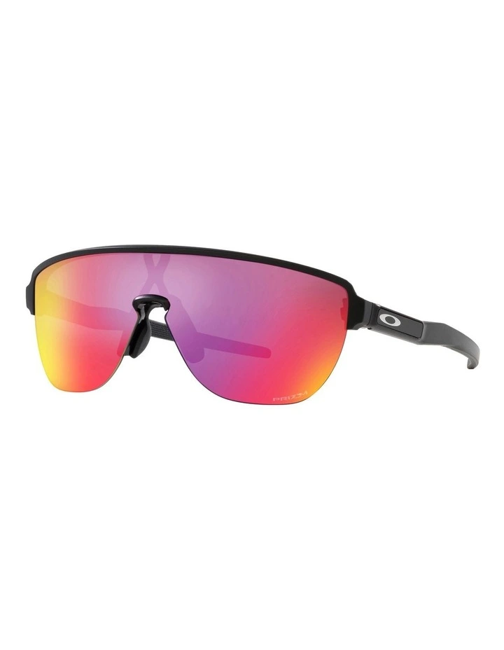 Corridor Low Bridge Fit Sunglasses in Black