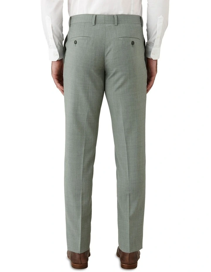Caper Slim Fit Trouser in Green