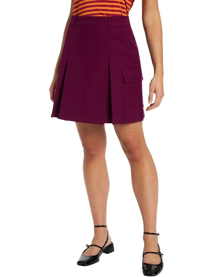 Ashe Cargo Mini Skirt in Hacienda