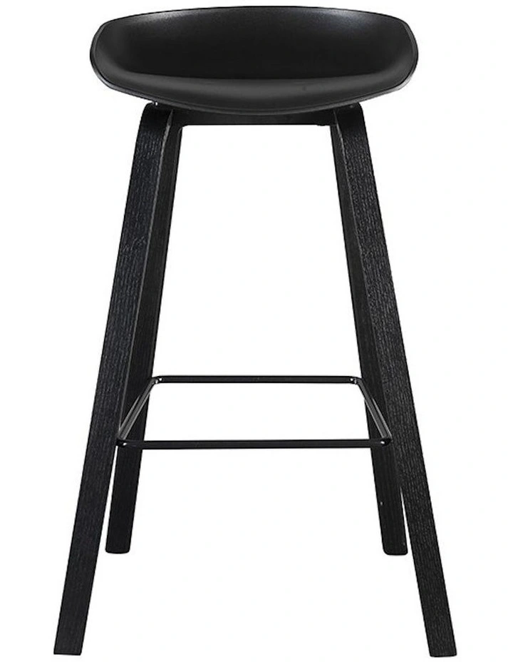 Norte Bar Stool in Black
