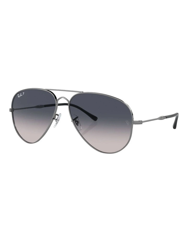 Old Aviator Polarised Sunglasses in Grey