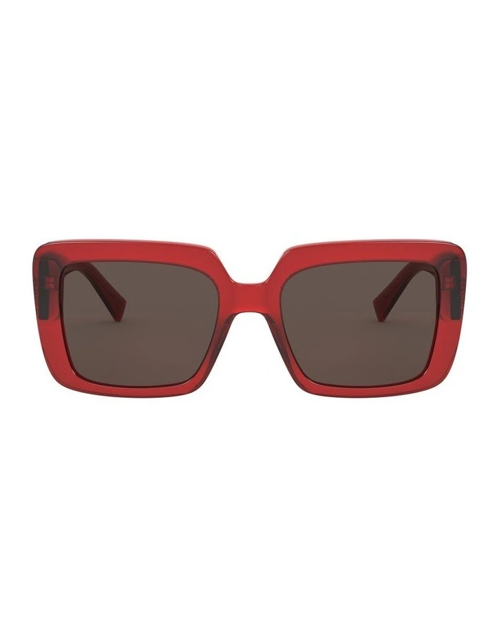 VE4384B Red Sunglasses