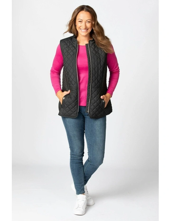 Hedrena Classic Long Sleeve Tee in Rose